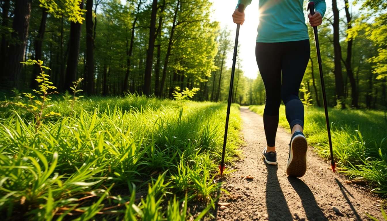 Optimiser sa technique de marche nordique pour des performances accrues