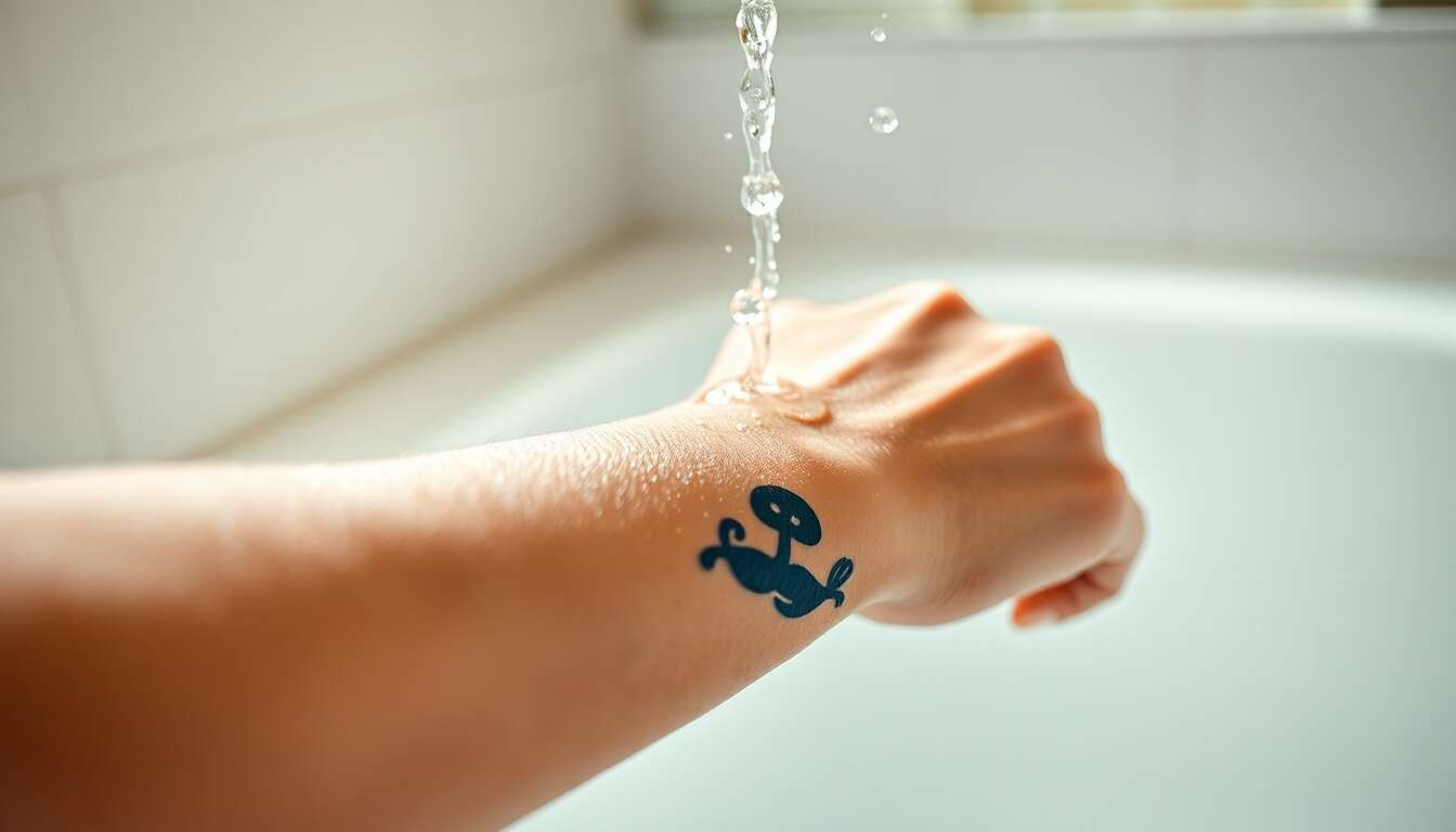 Adapter sa routine de nettoyage après un tatouage