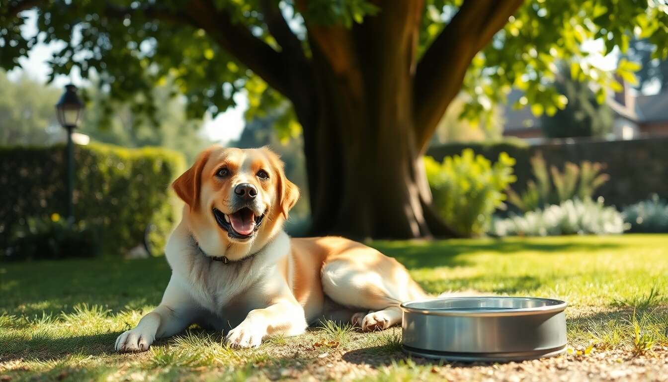 L'importance de l'hydratation et de l'ombre durant les journées chaudes