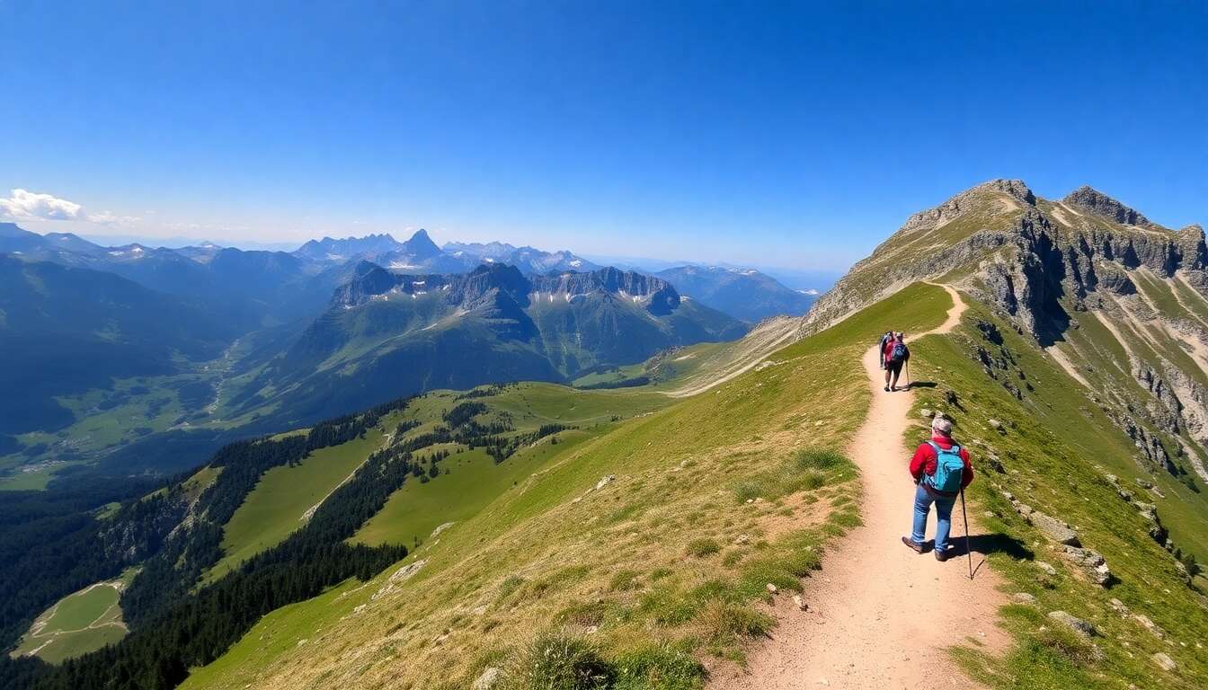 Panorama époustouflant depuis le col de la forclaz