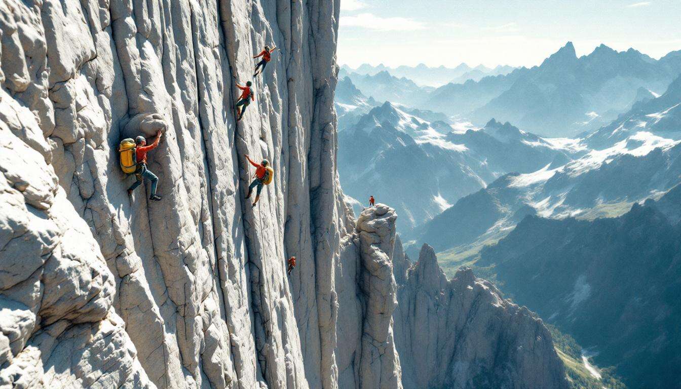 Film "The Long Wall" : l'ascension la plus longue et absurde du monde