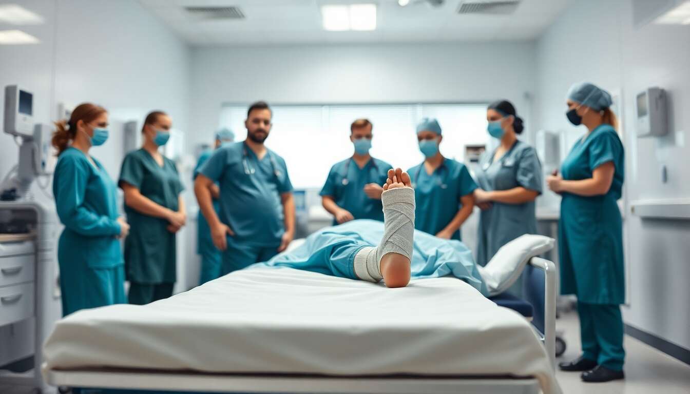 Arthrodèse de la cheville : comprendre l&rsquo;opération et la rééducation