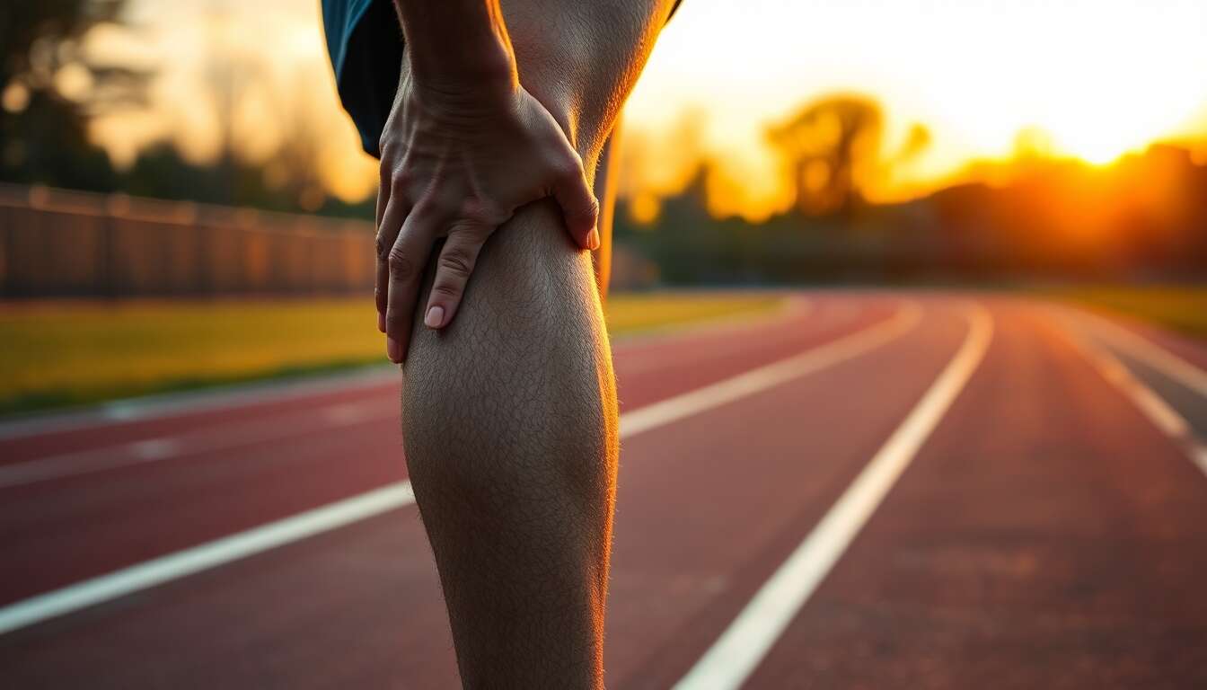 Douleur au mollet en course à pied : causes et solutions