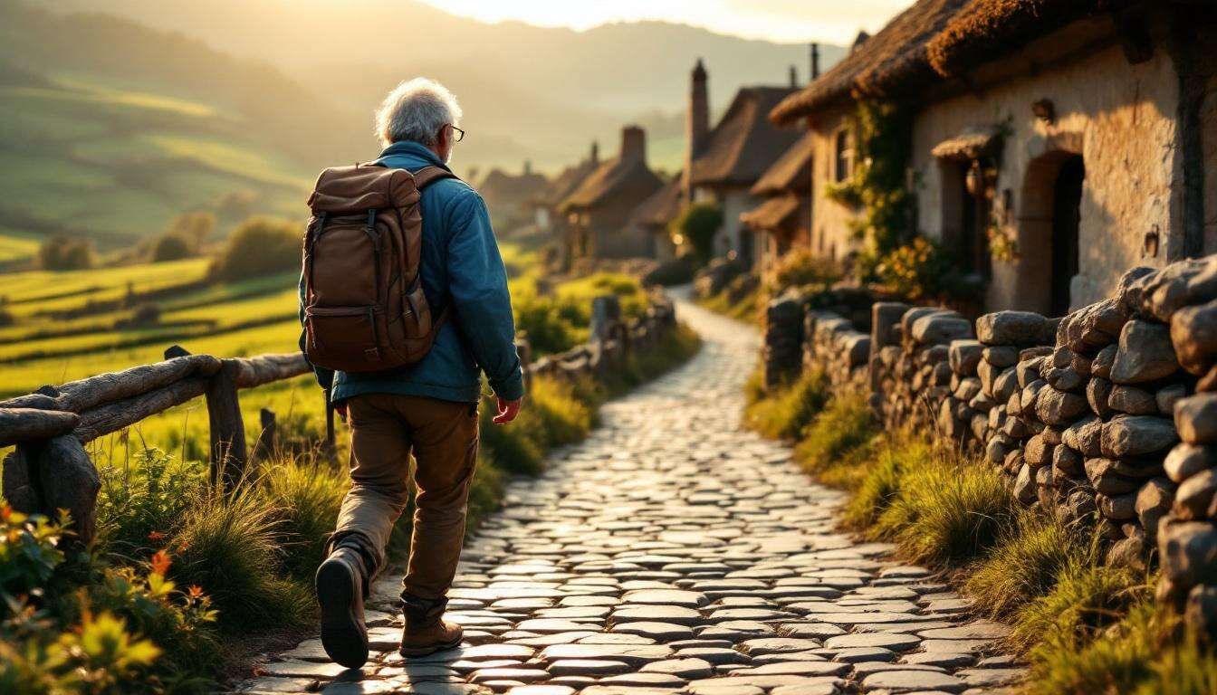 À 80 ans, il parcourt 1600 km à pied jusqu'à Saint-Jacques-de-Compostelle