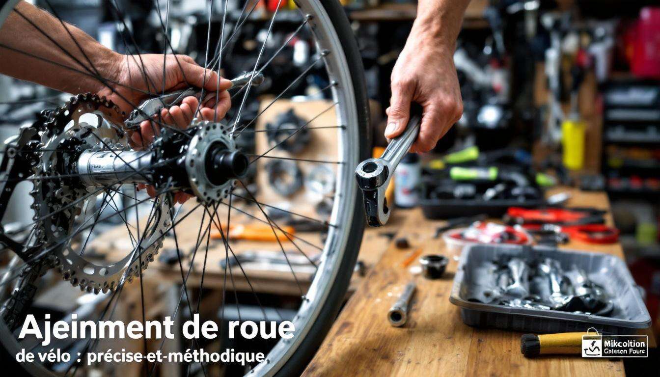 Comment dévoiler une roue de vélo avec ou sans démontage ?